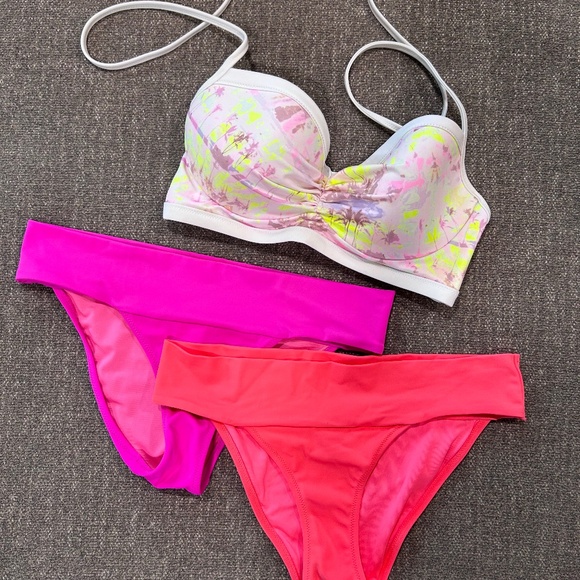 🍂Victoria Secret Tie Bikini Set - Picture 1 of 9